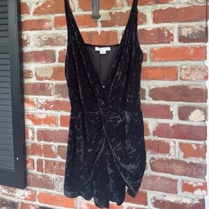 Short Velvet Romper